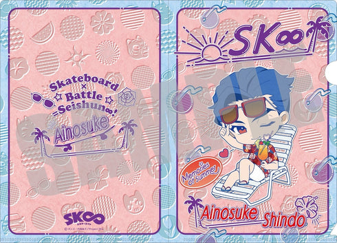 『SK∞ エスケーエイト』A5クリアファイル 神道愛之介 夏の思い出ver.